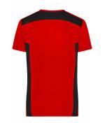 Heren Men`s Workwear T-Shirt - STRONG - OCS Blended & RCS Rood/zwart 10443
