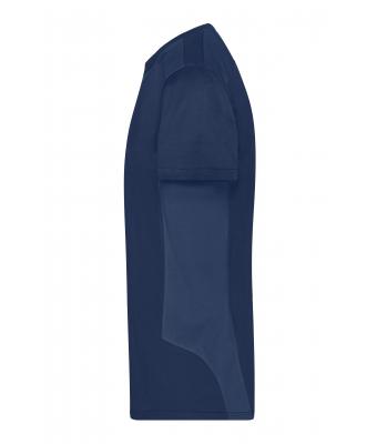 Homme T-shirt de travail pour homme - STRONG -   OCS Blended & RCS Marine/marine 10443