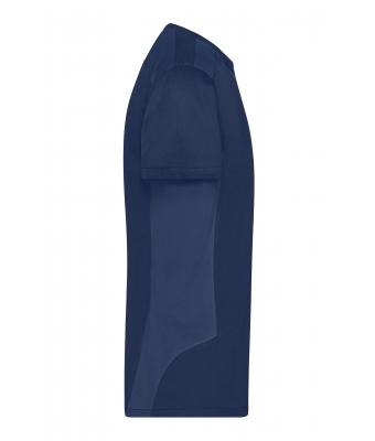 Homme T-shirt de travail pour homme - STRONG -   OCS Blended & RCS Marine/marine 10443