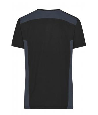 Homme T-shirt de travail pour homme - STRONG -   OCS Blended & RCS Noir/carbone 10443