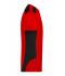 Homme T-shirt de travail pour homme - STRONG -   OCS Blended & RCS Rouge/noir 10443