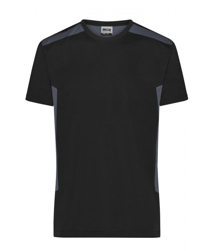 Homme T-shirt de travail pour homme - STRONG - OCS Blended & RCS Noir/carbone 10443