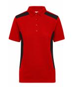 Ladies Ladies' Workwear Polo - STRONG - Red/black 10444