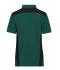 Damen Ladies' Workwear Polo - STRONG - Dark-green/black 10444