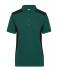 Damen Ladies' Workwear Polo - STRONG - Dark-green/black 10444