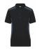 Dames Ladies' Workwear Polo - STRONG - Zwart/carbon 10444