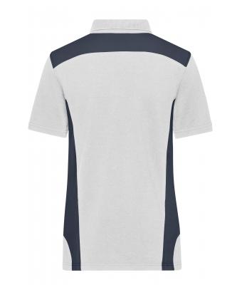 Dames Ladies' Workwear Polo - STRONG - Wit/carbon 10444