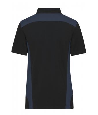 Dames Ladies' Workwear Polo - STRONG - Zwart/carbon 10444