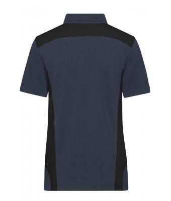 Dames Ladies' Workwear Polo - STRONG - Carbon/zwart 10444