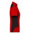 Dames Ladies' Workwear Polo - STRONG - Rood/zwart 10444