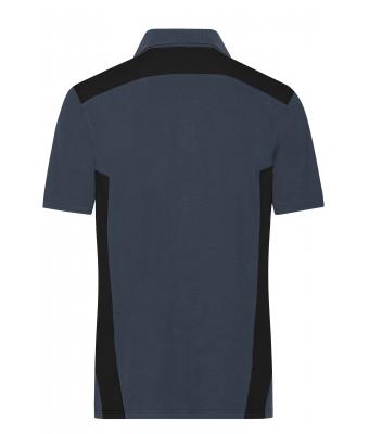 Men Men's Workwear Polo - STRONG -   OCS Blended & RCS Carbon/black 10446