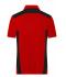 Men Men's Workwear Polo - STRONG -   OCS Blended & RCS Red/black 10446