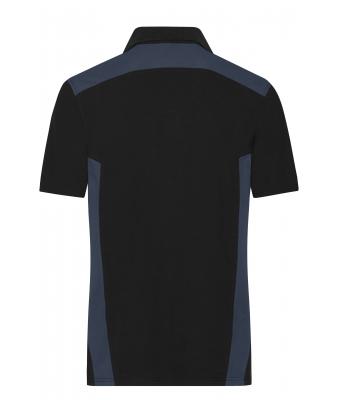 Heren Men's Workwear Polo - STRONG -   OCS Blended & RCS Zwart/carbon 10446