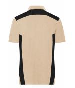 Men Men's Workwear Polo - STRONG - OCS Blended & RCS Stone/black 10446