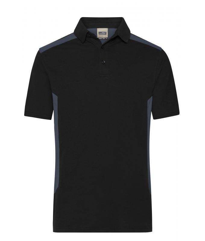 Herren Men's Workwear Polo - STRONG - OCS Blended & RCS Black/carbon 10446