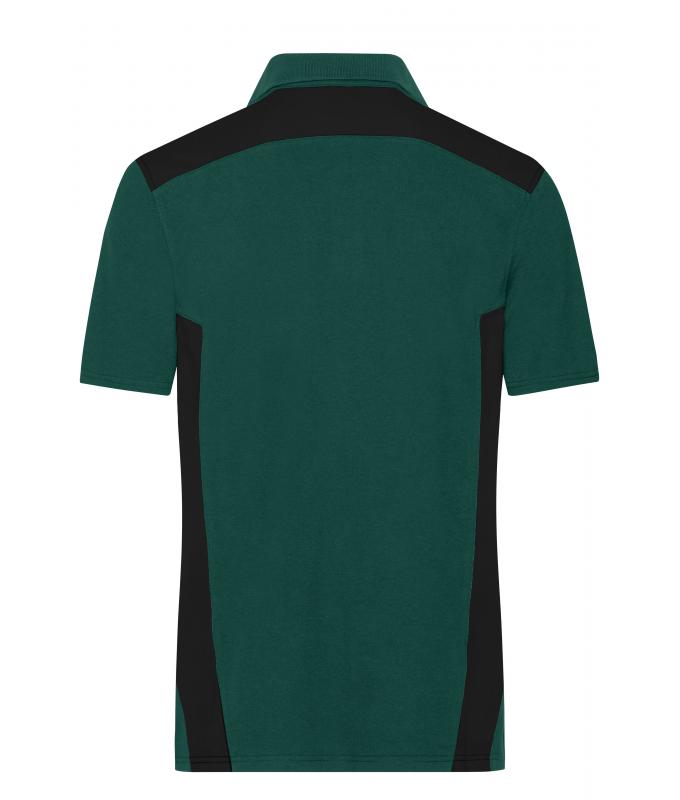 Herren Men's Workwear Polo - STRONG - OCS Blended & RCS Dark-green/black 10446