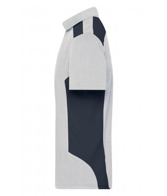 Homme Polo de travail homme - STRONG -   OCS Blended & RCS Blanc/carbone 10446