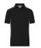 Homme Polo de travail homme - STRONG - Noir/carbone 10446