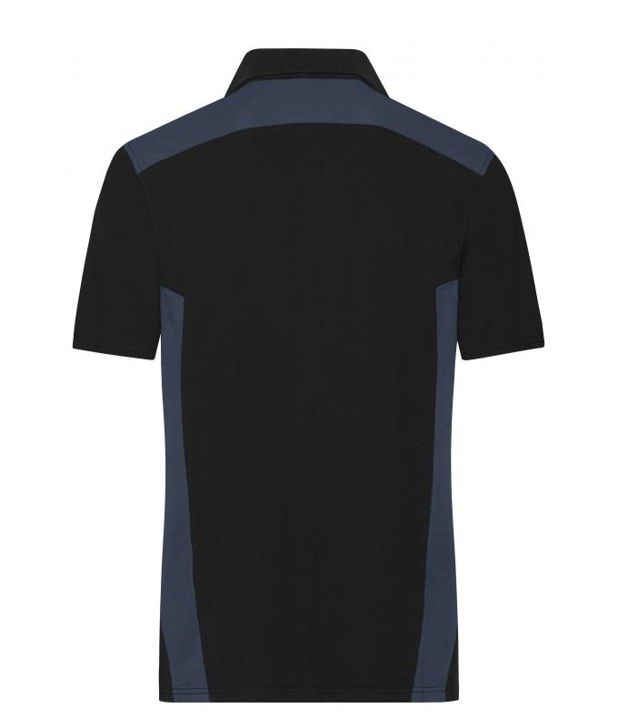 Homme Polo de travail homme - STRONG - OCS Blended & RCS Noir/carbone 10446