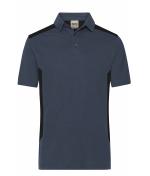 Homme Polo de travail homme - STRONG - OCS Blended & RCS Carbone/noir 10446