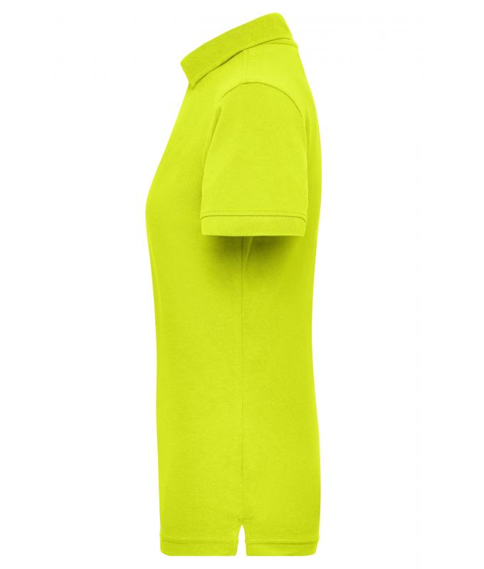 Femme Polo de travail néon femme Jaune-fluo 10448