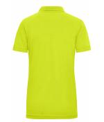 Femme Polo de travail néon femme Jaune-fluo 10448