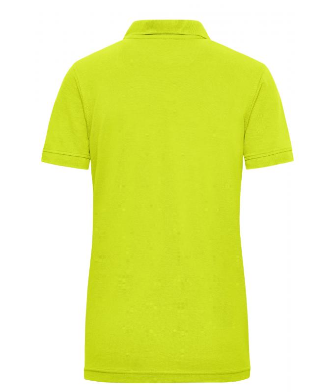 Femme Polo de travail néon femme Jaune-fluo 10448