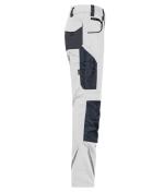 Unisexe Pantalons de travail slim line - STRONG - GRS & OCS Blended Blanc/carbone 10430