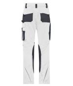 Unisexe Pantalons de travail slim line - STRONG - GRS & OCS Blended Blanc/carbone 10430