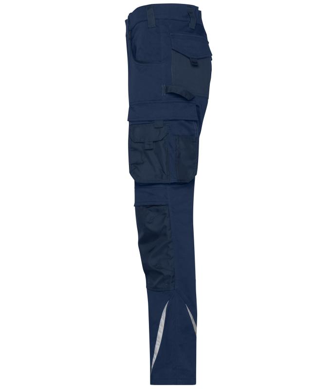 Unisexe Pantalons de travail slim line - STRONG - GRS & OCS Blended Marine/marine 10430
