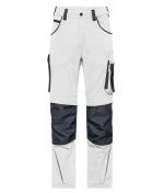 Unisexe Pantalons de travail slim line - STRONG - GRS & OCS Blended Blanc/carbone 10430