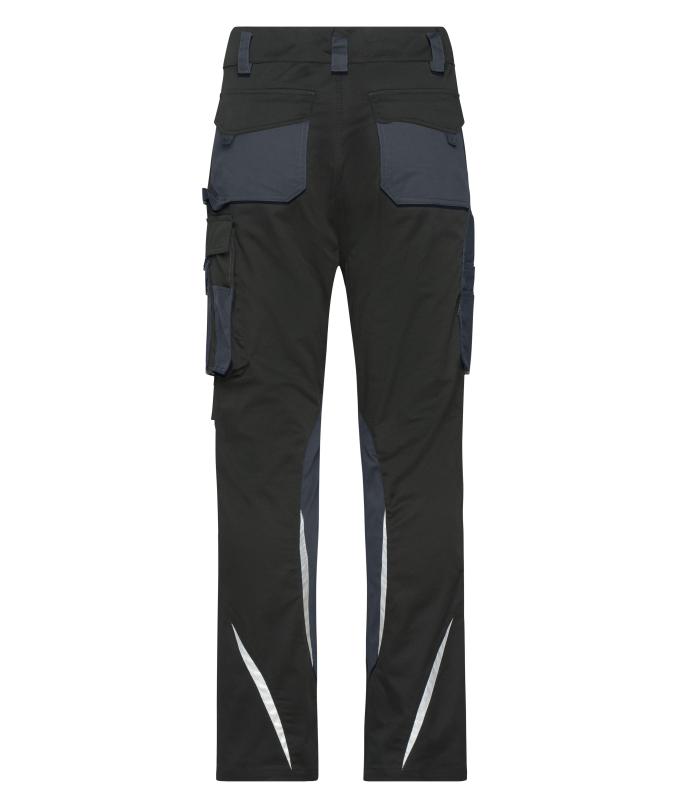 Unisexe Pantalons de travail slim line - STRONG - GRS & OCS Blended Noir/carbone 10430
