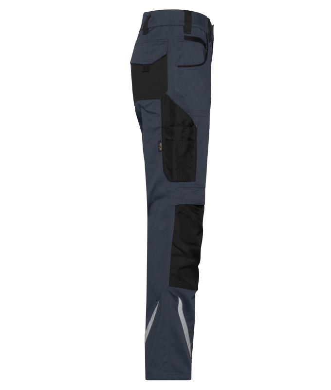 Unisexe Pantalons de travail slim line - STRONG - GRS & OCS Blended Carbone/noir 10430