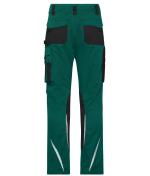 Unisexe Pantalons de travail slim line - STRONG - GRS & OCS Blended Vert-foncé/noir 10430