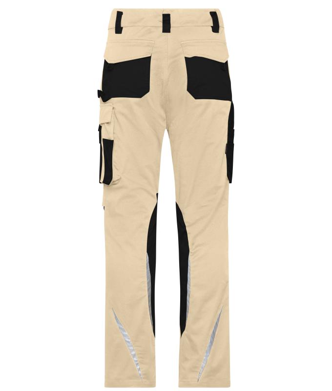 Unisexe Pantalons de travail slim line - STRONG - GRS & OCS Blended Pierre/noir 10430