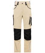 Unisexe Pantalons de travail slim line - STRONG - GRS & OCS Blended Pierre/noir 10430