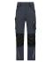 Unisexe Pantalons de travail slim line - STRONG - Carbone/noir 10430