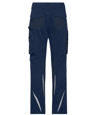 Unisex Workwear Pants Slim Line  - STRONG -   GRS & OCS Blended Navy/navy 10430