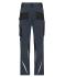 Unisex Workwear Pants Slim Line  - STRONG -   GRS & OCS Blended Carbon/black 10430