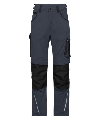 Unisex Workwear Pants Slim Line  - STRONG -   GRS & OCS Blended Carbon/black 10430