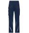Unisex Workwear Pants Slim Line - STRONG -   GRS Navy/navy 10430