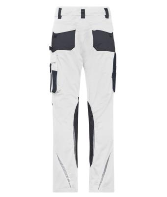 Unisex Workwear Pants Slim Line - STRONG -   GRS Wit/carbon 10430