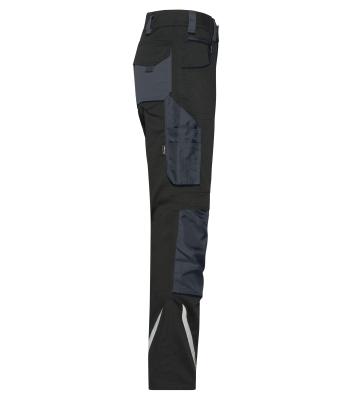 Unisex Workwear Pants Slim Line - STRONG -   GRS Zwart/carbon 10430