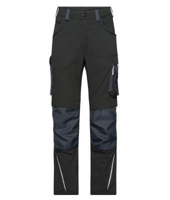 Unisex Workwear Pants Slim Line - STRONG -   GRS Zwart/carbon 10430