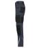 Unisex Workwear Pants Slim Line - STRONG -   GRS Carbon/zwart 10430