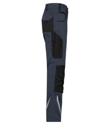Unisex Workwear Pants Slim Line - STRONG -   GRS Carbon/zwart 10430