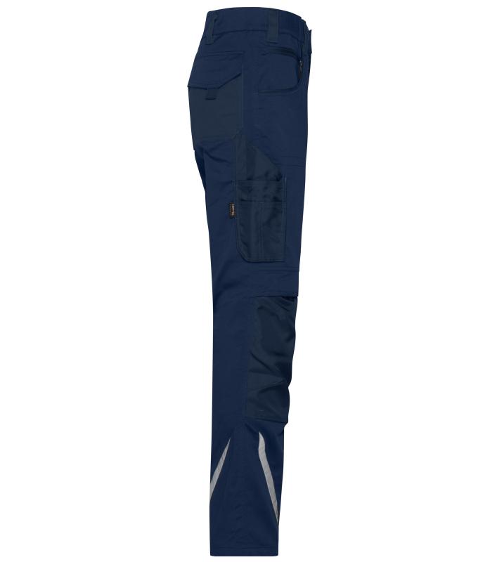 Unisex Workwear Pants Slim Line - STRONG - GRS & OCS Blended Navy/navy 10430
