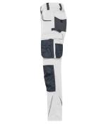 Unisex Workwear Pants Slim Line - STRONG - GRS & OCS Blended White/carbon 10430