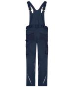 Unisexe Pantalon de travail avec bavette - STRONG - GRS & OCS Blended Marine/marine 10437