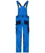 Unisexe Pantalon de travail avec bavette - STRONG - GRS & OCS Blended Royal/marine 10437